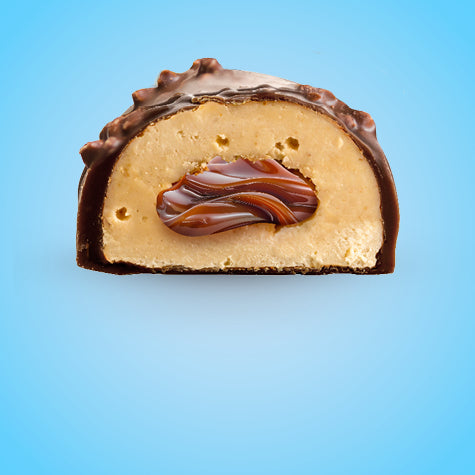 Cutaway view of a Caramel Pop SNCK Bar