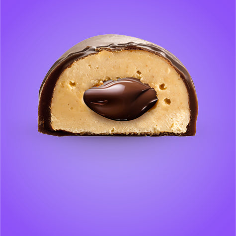 Cutaway view of a Choco Shot SNCK Bar 