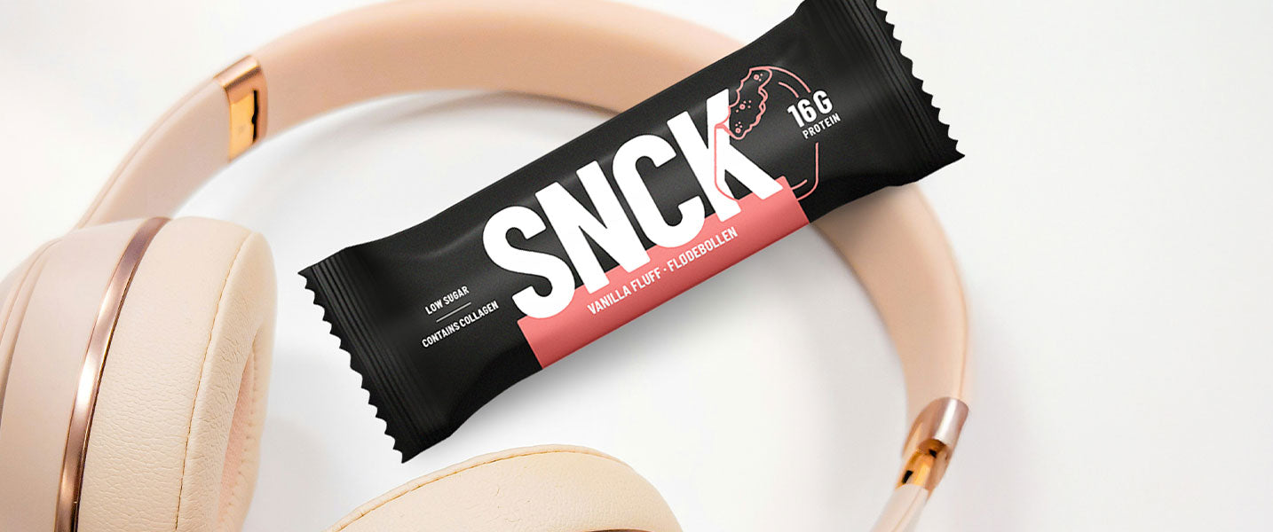 Snack bar on a white background